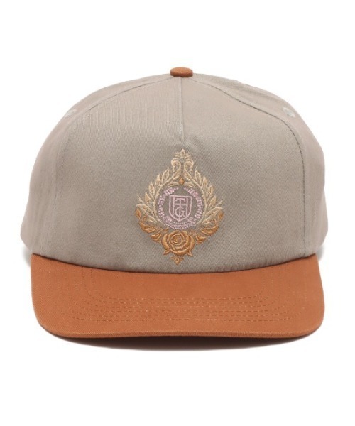 HONOR THE GIFT（オナーザギフト）の「HONOR THE GIFT HERITAGE CREST LOGO HAT / オナー ザ ギフト ヘリテージ クレスト ロゴ ハット（キャップ・メンズ・グレー・ONE SIZE）」の4枚目の写真