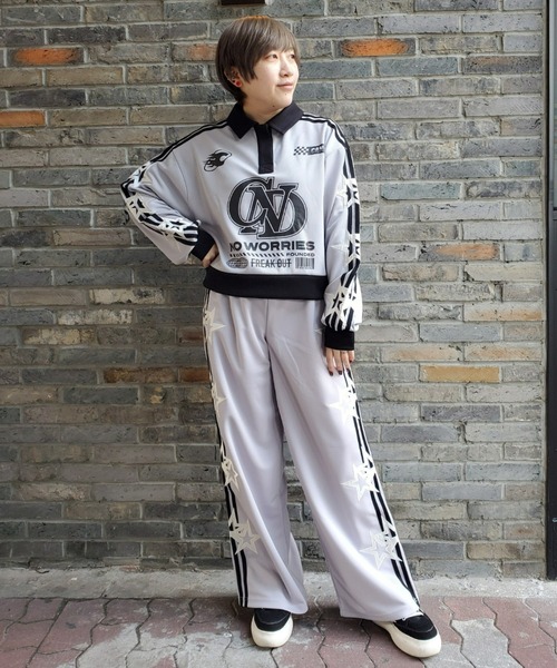 Candy Stripper（キャンディストリッパー）の「OVERLAPPING STARS TRACK パンツ（その他パンツ・レディース・ピンク/グレー/ブラック・2）」の17枚目の写真