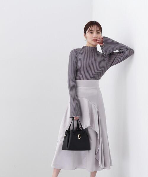 PROPORTION BODY DRESSING(プロポーションボディドレッシング)の「シャイニーアシメスカート / 1214120111(スカート・レディース・グレー/イエロー・SMALL/MEDIUM)」の20枚目の写真
