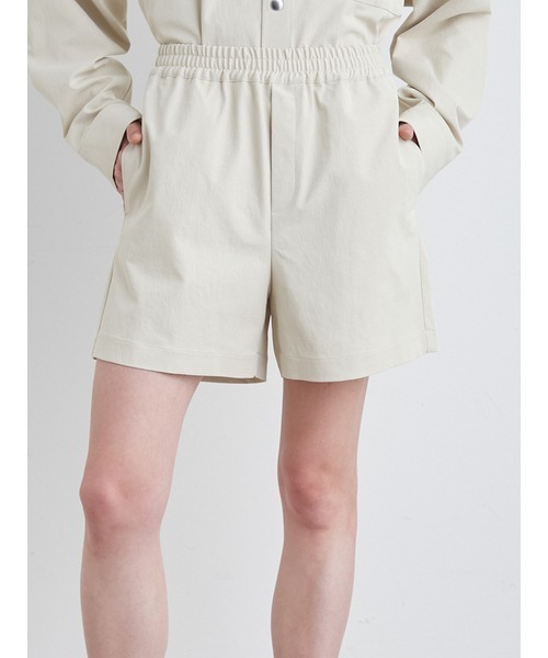 MIESROHE sustainable ショートパンツ ハーフパンツ 黒 ショートパンツ｜MIESROHE（ミースロエ）公式サイト