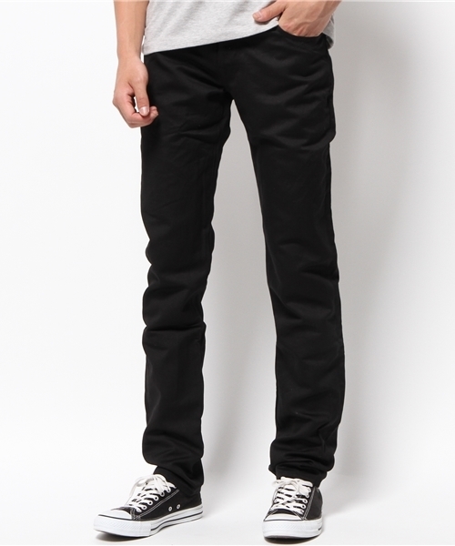 SHIPS（シップス）の「【委託集約】TELLASON: スリム テーパード ホワイト ピケ パンツ（その他パンツ・メンズ・ブラック/ベージュ・32/30/34）」の2枚目の写真