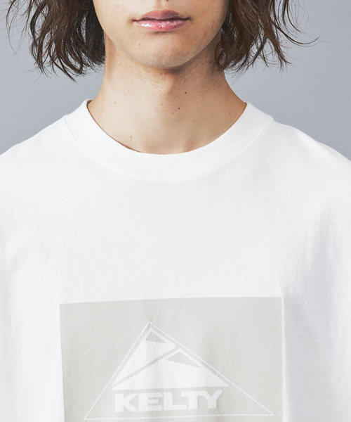 KELTY（ケルティ）の「【KELTY/ケルティ】フロントプリントロゴTシャツ（Tシャツ/カットソー・メンズ・ホワイト/ブラック・M/L）」の11枚目の写真