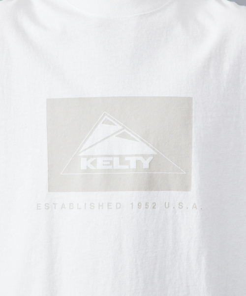 KELTY（ケルティ）の「【KELTY/ケルティ】フロントプリントロゴTシャツ（Tシャツ/カットソー・メンズ・ホワイト/ブラック・M/L）」の17枚目の写真