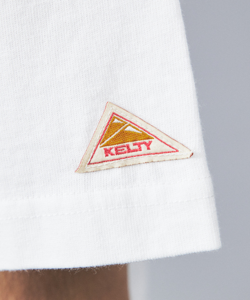 KELTY（ケルティ）の「【KELTY/ケルティ】フロントプリントロゴTシャツ（Tシャツ/カットソー・メンズ・ホワイト/ブラック・M/L）」の15枚目の写真