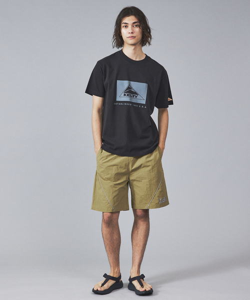 KELTY（ケルティ）の「【KELTY/ケルティ】フロントプリントロゴTシャツ（Tシャツ/カットソー・メンズ・ホワイト/ブラック・M/L）」の8枚目の写真