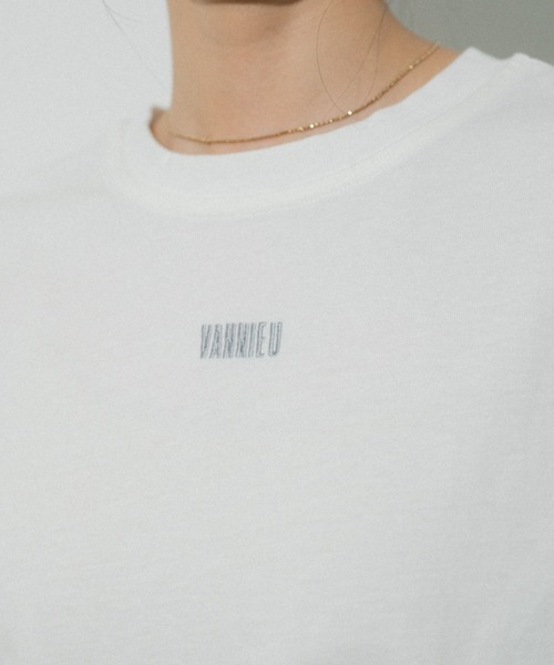 VANNIE U（ヴァニーユー）の「ベーシックロゴＴシャツ（Tシャツ/カットソー・レディース・ブラック/レッド/ホワイト・FREE）」の13枚目の写真