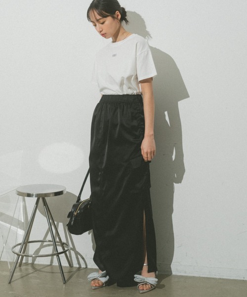 VANNIE U（ヴァニーユー）の「ベーシックロゴＴシャツ（Tシャツ/カットソー・レディース・ブラック/レッド/ホワイト・FREE）」の15枚目の写真