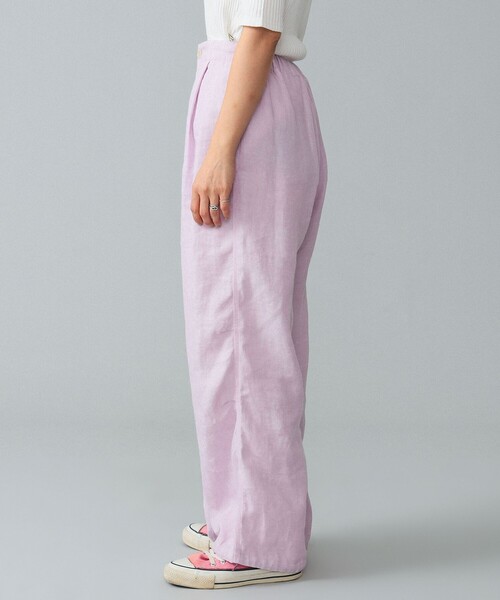 BEAMS BOY(ビームスボーイ)の「maturely / Linen Blend Work Easy Pants(その他パンツ・レディース・ピンク/ブルー系その他2・ONE SIZE)」の11枚目の写真