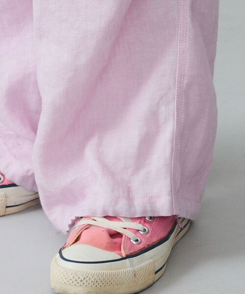 BEAMS BOY(ビームスボーイ)の「maturely / Linen Blend Work Easy Pants(その他パンツ・レディース・ピンク/ブルー系その他2・ONE SIZE)」の15枚目の写真
