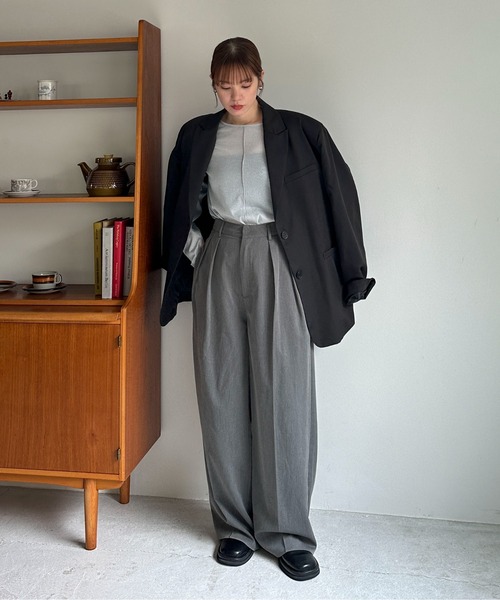 セール】ラメシアートップス（Tシャツ/カットソー）｜feepur