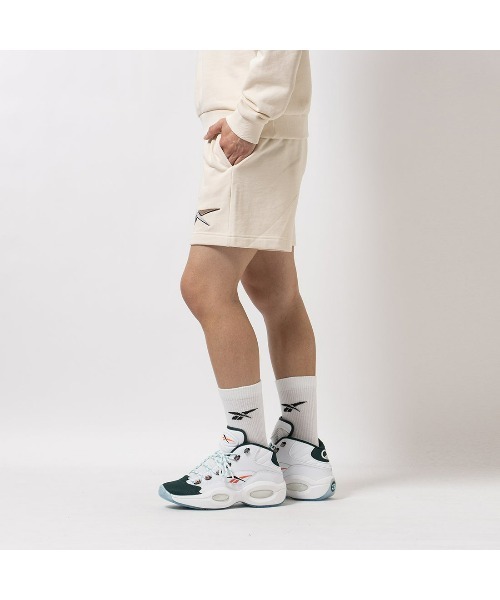 Reebok（リーボック）の「クラシックス ユニホーム ショーツ / CL NO DYE UNIFORM SHORT（その他パンツ・メンズ・アイボリー・LARGE/MEDIUM/SMALL/XX-LARGE/X-LARGE）」の2枚目の写真