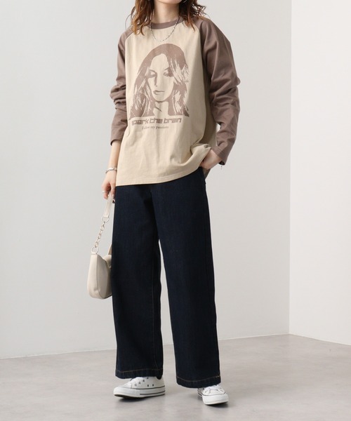 FUNALIVE(ファンアライブ)の「天竺 ラグラン切替 プリント L/S Tシャツ 長袖(Tシャツ/カットソー・メンズ・ホワイト系1/ホワイト系2/ホワイト系3/グレー系1/グレー系2/グレー系3/ベージュ系1/ベージュ系2/ベージュ系3・L/XL/M)」の17枚目の写真