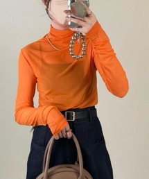 H.TOKYO（エイチトウキョウ）の「H.TOKYO × mimi / ハイネックシアーカットソー（Tシャツ/カットソー）」