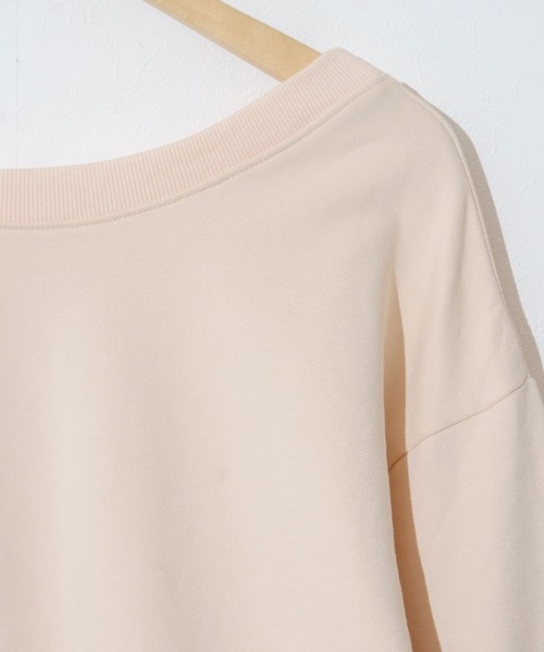 flower（フラワー）の「バックリボンスウェット（スウェット・レディース・コーラルピンク/アイボリー・FREE）」の10枚目の写真