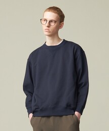 【UNISEX】裏毛クルーネックトレーナー