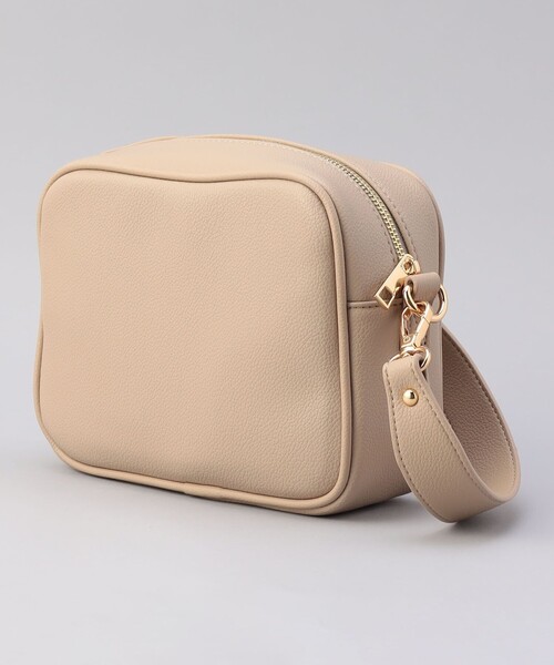 coen（コーエン）の「ダブルストラップスクエアショルダーバッグ（ショルダーバッグ・レディース・ゴールド/ライトブルー/ブラック/ベージュ・FREE）」の5枚目の写真