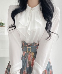 パール」に該当するシャツ/ブラウス（フリル）ファッション通販 - ZOZOTOWN