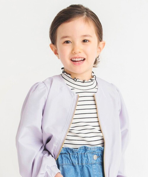 BRANSHES（ブランシェス）の「袖ボリュームウィンドブレーカー（その他アウター・キッズ・ラベンダー/カラフル・120/110/100/90/150/130/140）」の14枚目の写真