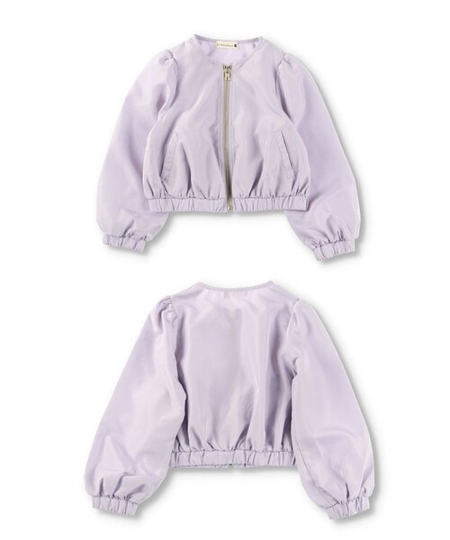 BRANSHES（ブランシェス）の「袖ボリュームウィンドブレーカー（その他アウター・キッズ・ラベンダー/カラフル・120/110/100/90/150/130/140）」の8枚目の写真