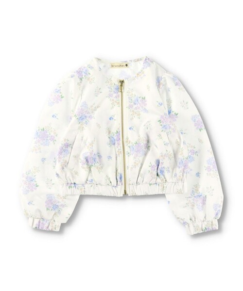 BRANSHES（ブランシェス）の「袖ボリュームウィンドブレーカー（その他アウター・キッズ・ラベンダー/カラフル・120/110/100/90/150/130/140）」の7枚目の写真