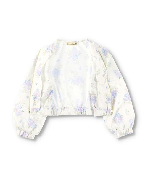 BRANSHES（ブランシェス）の「袖ボリュームウィンドブレーカー（その他アウター・キッズ・ラベンダー/カラフル・120/110/100/90/150/130/140）」の4枚目の写真