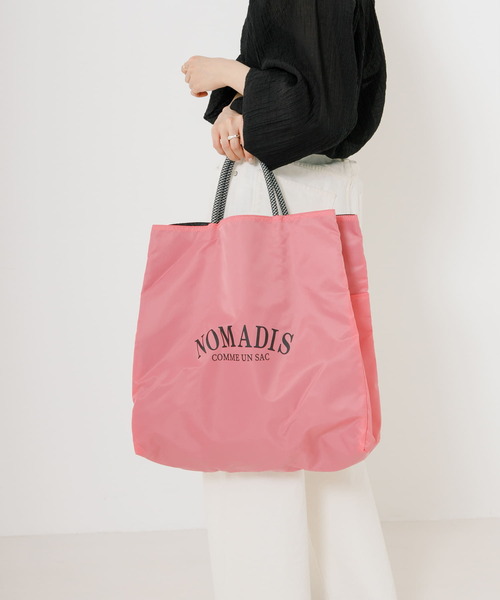 URBAN RESEARCH（アーバンリサーチ）の「『一部WEB限定カラー』NOMADIS　SAC2（トートバッグ・レディース・ブラウン/ピンク/グリーン/イエロー/ネイビー・-）」の5枚目の写真