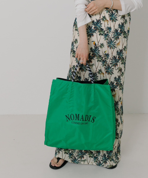 URBAN RESEARCH（アーバンリサーチ）の「『一部WEB限定カラー』NOMADIS　SAC2（トートバッグ・レディース・ブラウン/ピンク/グリーン/イエロー/ネイビー・-）」の2枚目の写真