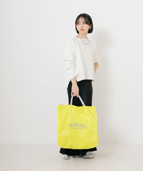 URBAN RESEARCH（アーバンリサーチ）の「『一部WEB限定カラー』NOMADIS　SAC2（トートバッグ・レディース・ブラウン/ピンク/グリーン/イエロー/ネイビー・-）」の16枚目の写真