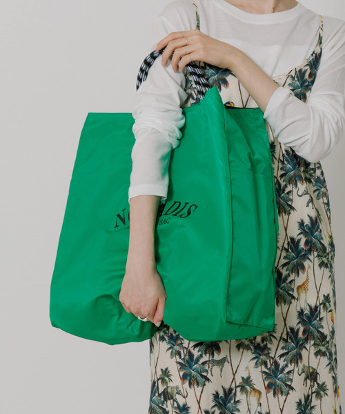 URBAN RESEARCH（アーバンリサーチ）の「『一部WEB限定カラー』NOMADIS　SAC2（トートバッグ・レディース・ブラウン/ピンク/グリーン/イエロー/ネイビー・-）」の18枚目の写真