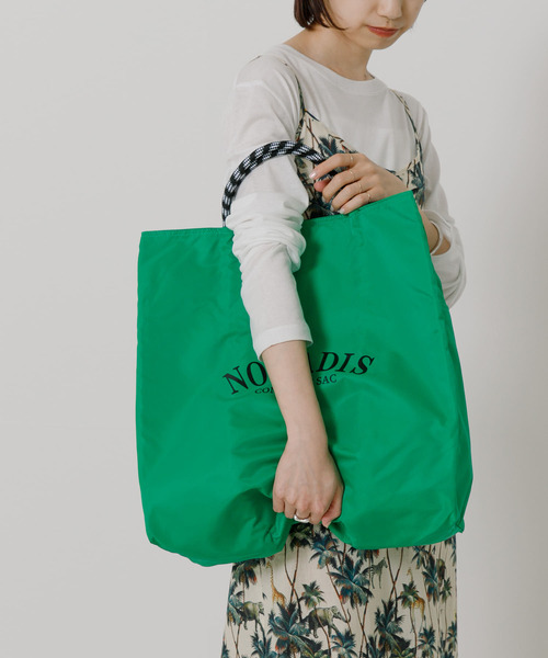 URBAN RESEARCH（アーバンリサーチ）の「『一部WEB限定カラー』NOMADIS　SAC2（トートバッグ・レディース・ブラウン/ピンク/グリーン/イエロー/ネイビー・-）」の19枚目の写真