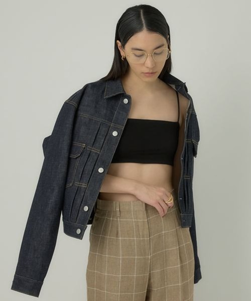 Chaos（カオス）の「Chaos(カオス)/ベアチューブ（キャミソール・レディース・ブルー/ブラック・FREE）」の7枚目の写真