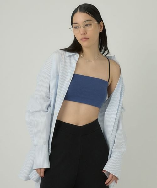 Chaos（カオス）の「Chaos(カオス)/ベアチューブ（キャミソール・レディース・ブルー/ブラック・FREE）」の11枚目の写真