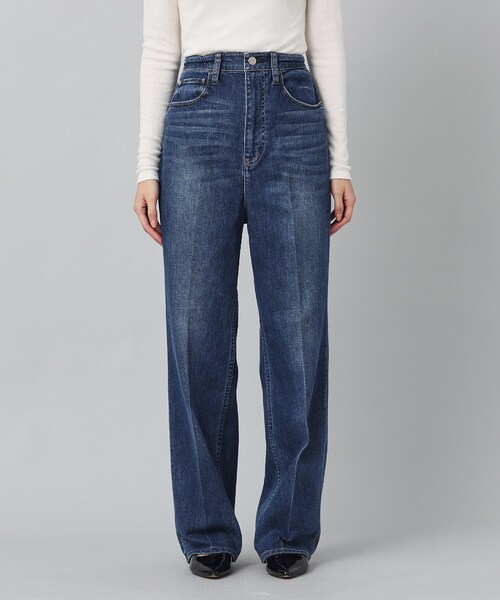 セール】【Healthy DENIM】 Nuts（ナッツ）ワイドデニム（デニム