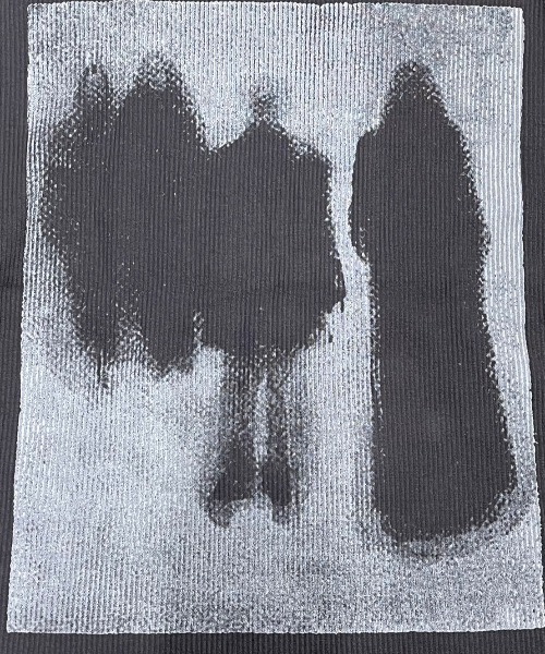 XU(エックスユー)の「【Never mind the XU】thermal knit / 【ネバーマインドザエックスユー】プリントサーマルニット(ニット/セーター・メンズ・ブラック/グレー・ONE SIZE)」の13枚目の写真