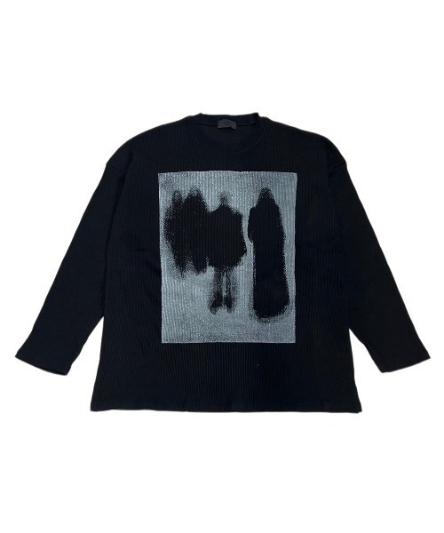 XU(エックスユー)の「【Never mind the XU】thermal knit / 【ネバーマインドザエックスユー】プリントサーマルニット(ニット/セーター・メンズ・ブラック/グレー・ONE SIZE)」の8枚目の写真