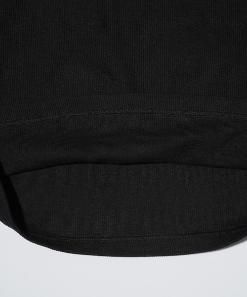 X-girl(エックスガール)の「CURSIVE LOGO SHOULDER SLIT TOP(Tシャツ/カットソー・レディース・ブラック/オリーブ/ホワイト・S/M)」の21枚目の写真