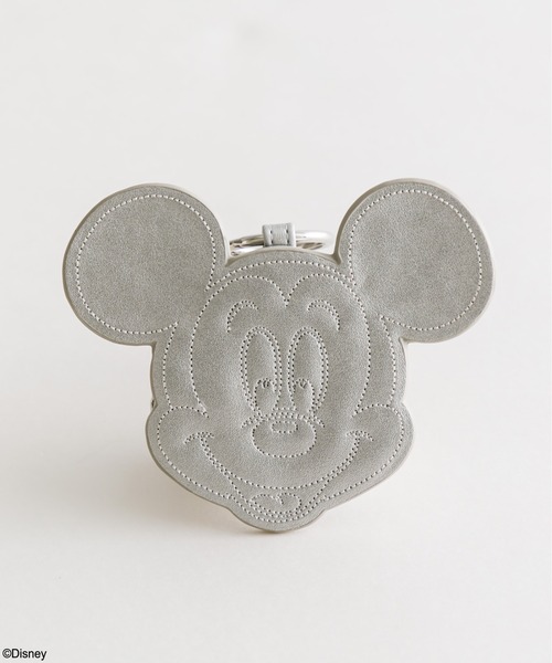 Disney(ディズニー)の「Disneyチャームポーチ 1041180140(ポーチ・レディース・ピンク系その他/オフホワイト/ピンク/サーモンピンク・FREE)」の2枚目の写真