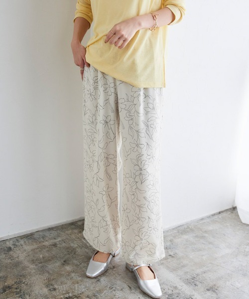 Pierrot（ピエロ）の「接触冷感イージーパンツ（その他パンツ・レディース・ホワイト系その他/ベージュ系その他/ブルー系その他/ブラック系その他/ブラック/ブラック系その他2/チャコール/ネイビー・PM/PS/LL/L/M/S/PL）」の19枚目の写真