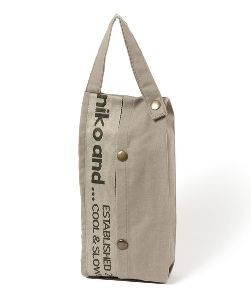 niko and...（ニコアンド）の「オリジナルロゴテープティッシュボックスカバー（その他雑貨・レディース・グレー/アイボリー・0）」の11枚目の写真