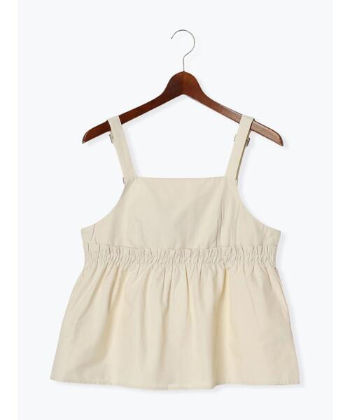 Te chichi TERRASSE（テチチテラス）の「【セットアップ可】ミリタリーギャザービスチェ（シャツ/ブラウス・レディース・ブラック/オフホワイト/カーキ・F）」の12枚目の写真