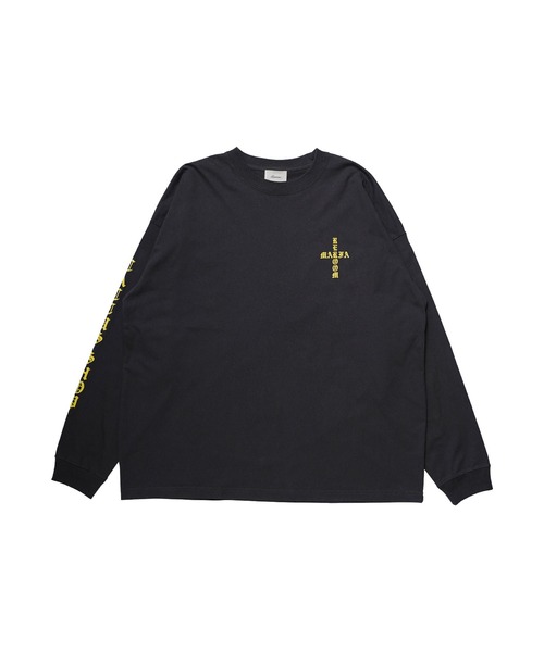 #Re:room(リルーム)の「マーファロゴプリントロングスリーブ(Tシャツ/カットソー・メンズ・ホワイト・S-M/M-L)」の19枚目の写真