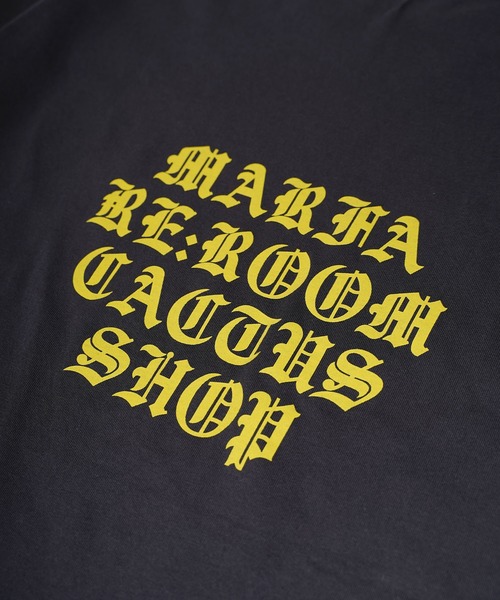 #Re:room(リルーム)の「マーファロゴプリントロングスリーブ(Tシャツ/カットソー・メンズ・ホワイト・S-M/M-L)」の11枚目の写真