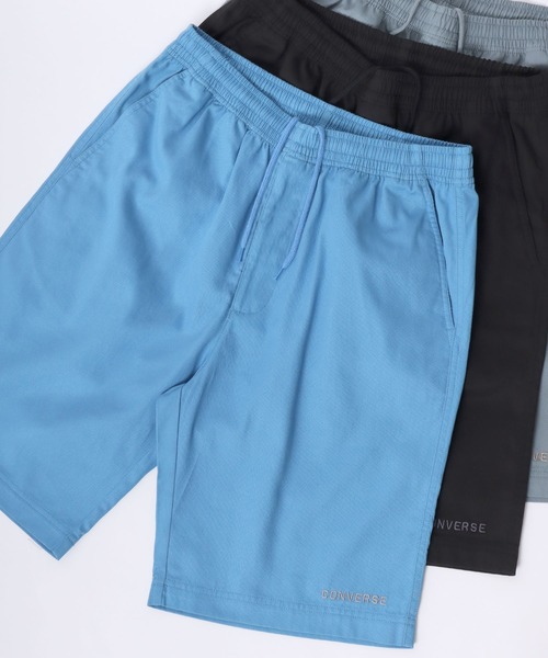 CONVERSE（コンバース）の「CONVERSE/コンバース コットンツイル ロゴ ワンポイント刺繍 無地 ショートパンツ/ショーツ/レディース メンズ（チノパンツ・メンズ・グリーン/ホワイト/イエロー/ベージュ/ピンク/ネイビー/ブルー/サックスブルー/ブラック/カーキ・M/LL/L）」の8枚目の写真