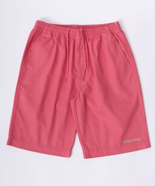 CONVERSE（コンバース）の「CONVERSE/コンバース コットンツイル ロゴ ワンポイント刺繍 無地 ショートパンツ/ショーツ/レディース メンズ（チノパンツ・メンズ・グリーン/ホワイト/イエロー/ベージュ/ピンク/ネイビー/ブルー/サックスブルー/ブラック/カーキ・M/LL/L）」の16枚目の写真
