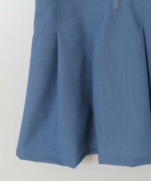 a.v.v（アーヴェヴェ）の「[100-130]フロントジップジャンスカ（ワンピース・キッズ・ブルー/ブラック・100/110/120/130）」の16枚目の写真