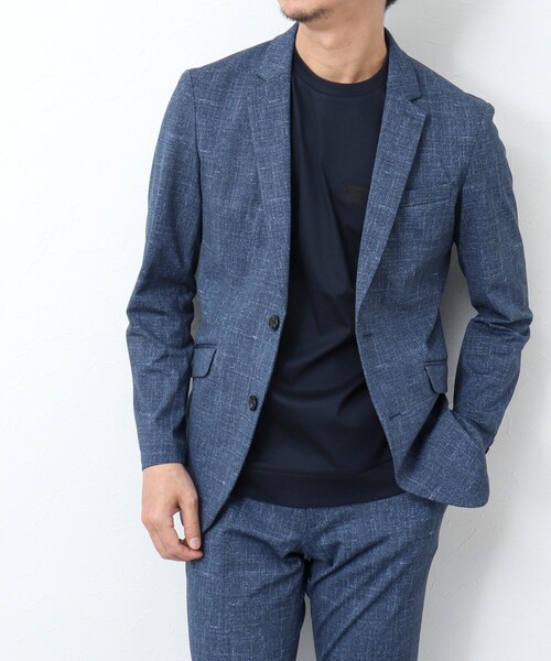NOLLEY’S(ノーリーズ)の「《ビジカジ / セットアップ対応》MODERN FIT JK ブリーズクール ストレッチジャケット(テーラードジャケット・メンズ・ロイヤルブルー/ダークネイビー・S/M/L/XL)」の17枚目の写真