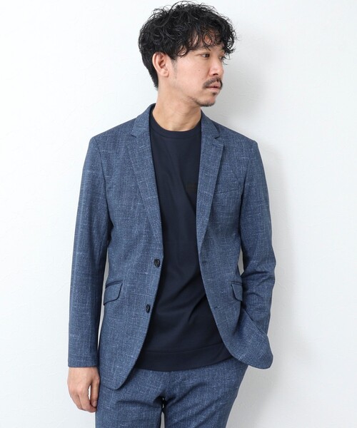 NOLLEY’S(ノーリーズ)の「《ビジカジ / セットアップ対応》MODERN FIT JK ブリーズクール ストレッチジャケット(テーラードジャケット・メンズ・ロイヤルブルー/ダークネイビー・S/M/L/XL)」の11枚目の写真