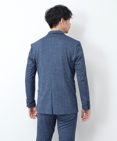 NOLLEY’S(ノーリーズ)の「《ビジカジ / セットアップ対応》MODERN FIT JK ブリーズクール ストレッチジャケット(テーラードジャケット・メンズ・ロイヤルブルー/ダークネイビー・S/M/L/XL)」の10枚目の写真
