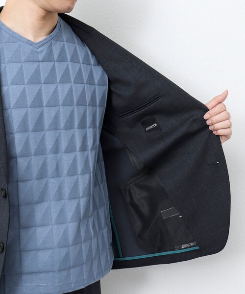 NOLLEY’S(ノーリーズ)の「《ビジカジ / セットアップ対応》MODERN FIT JK ブリーズクール ストレッチジャケット(テーラードジャケット・メンズ・ロイヤルブルー/ダークネイビー・S/M/L/XL)」の20枚目の写真