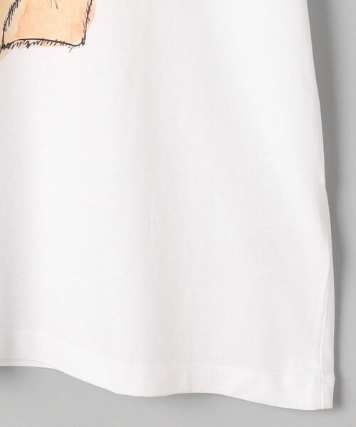 GANNI グラフィックバニープリントジャージTシャツ GANNI（ガニー）の「GANNI/ガニー WHITE GRAPHIC BUNNY JERSEY T